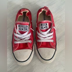 Women’s Red Converse Shoes